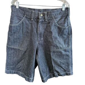 Vtg Ralph Lauren Polo Jeans Co. Denim Marine Carpenter Shorts Mens 32 x 11